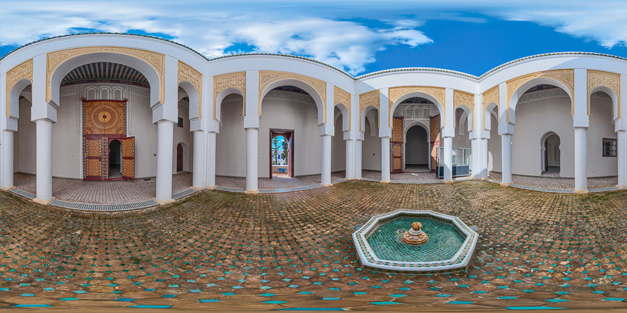 Kechla Citadel - National Ceramic Museum Essaouira, Morocco 360 panorama virtual tour